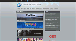 Desktop Screenshot of cybertronic-studios.com